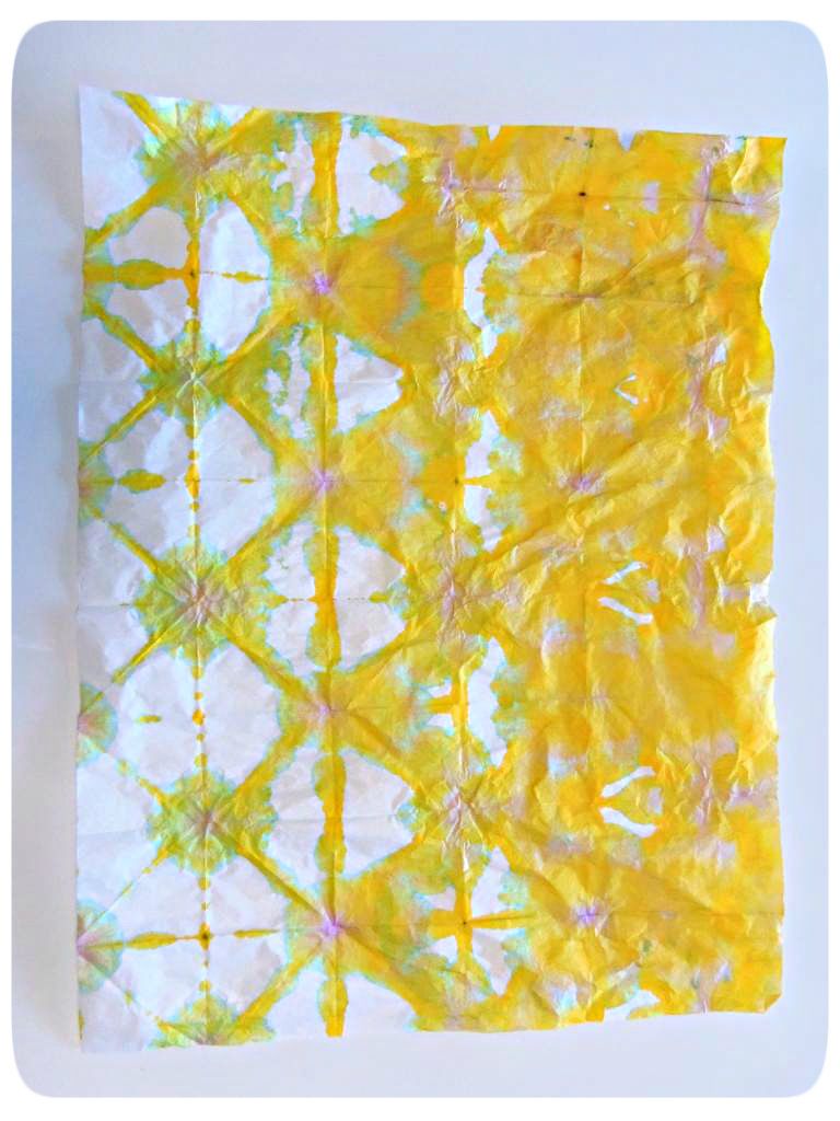 3squeezes DIY Tie Dye Tissue Paper